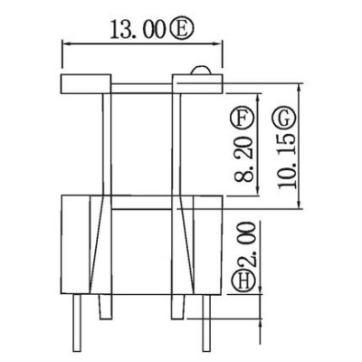 CQ-EI-1612/EI-16立式(5+5PIN)