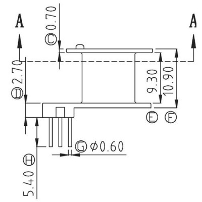 CQ-RM-0806/RM-08立式(6+0PIN)