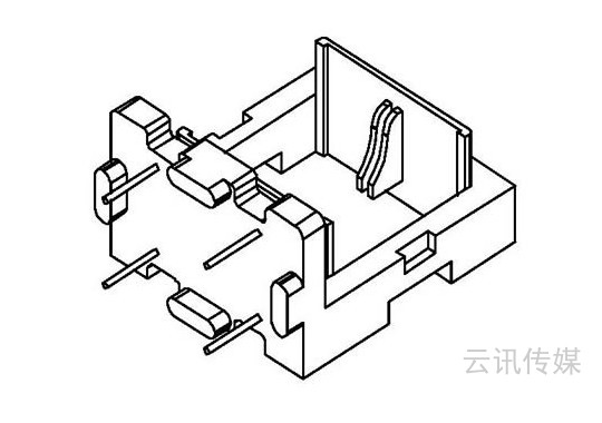 YX-ET2405/ET24立式(2+2)PIN图1