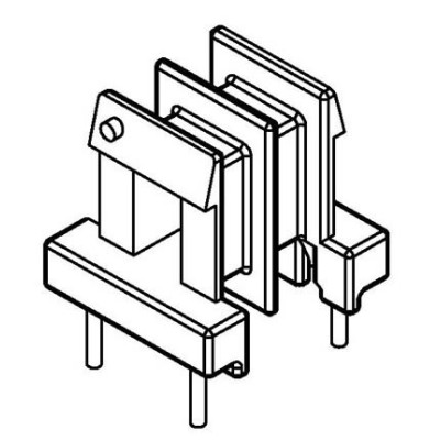 YX-EE803/EE8.3卧式(2+2)PIN