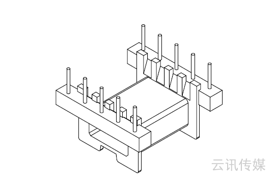 EFD-2507 卧式5+5厚针座EFD2507图1