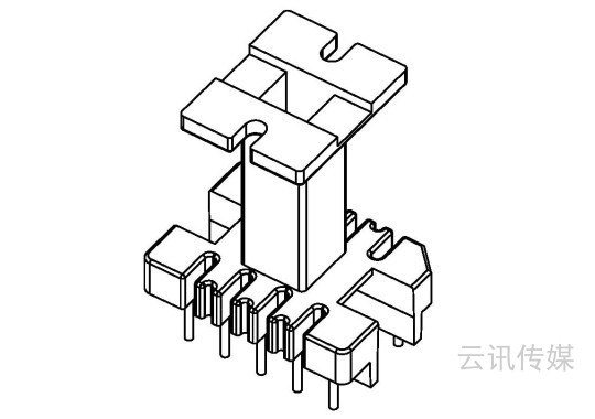 YX-EE19/EE19立式(5+5)PIN图1