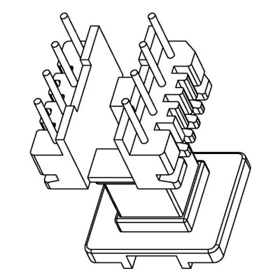 EEL-2004/EEL20卧式(4+4PIN)