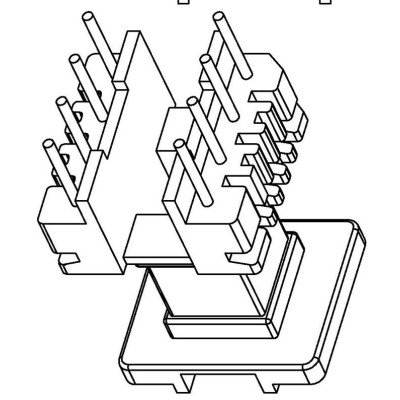 EEL-2201/EEL22卧式(4+4PIN)