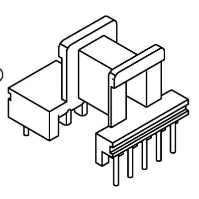 EE-1625/EE16卧式(5+2PIN)