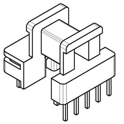 EE-1615/EE16卧式(5+4PIN)