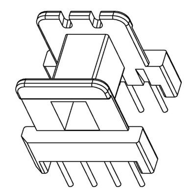 EE-1609-2/EE16卧式(4+4PIN)