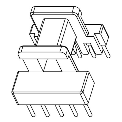 EE-1608-5/EE16卧式(5+5PIN)