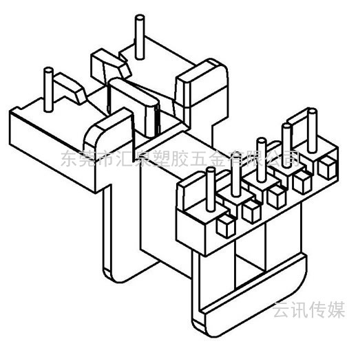 EE13-14/EE13卧式(5+2PIN)