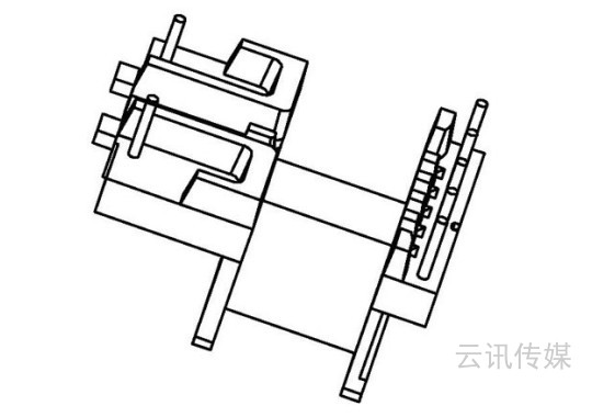 HT-EE13-6/EE13卧式(5+2PIN)