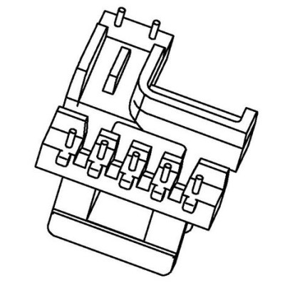 HT-EE-18/EE18卧式(5+2PIN)