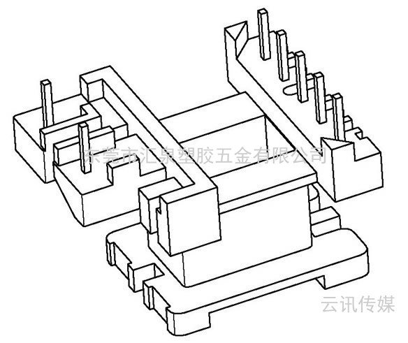 HT-EE22/EE22立式(5+2PIN)