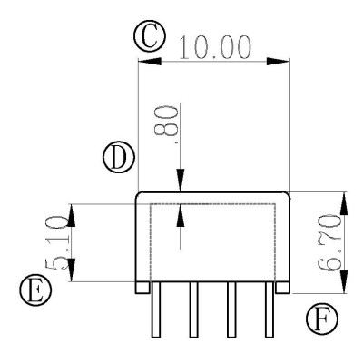 RH-CASE-055/CASE(4+4PIN)