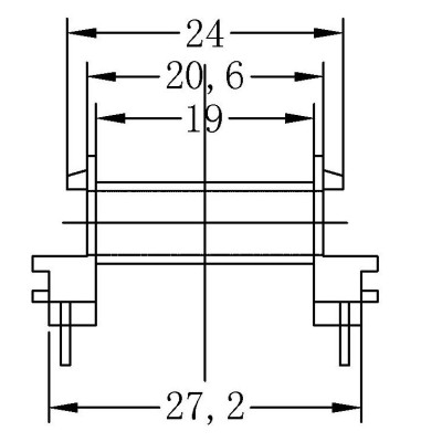 RH-EE-1920/EE-19卧式(5+5PIN)