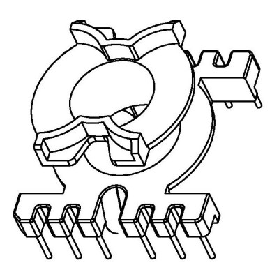 RH-PQ-3227/PQ-32立式(6+6PIN)