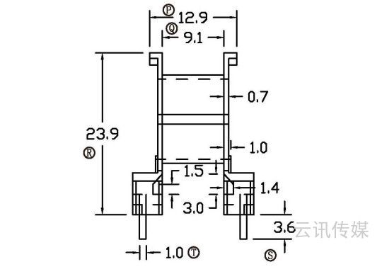 CF-2202/QPR22卧式(3+3)PIN