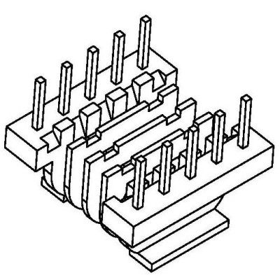 CF-1301-1/EPC13卧式多槽(5+5)PIN