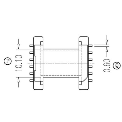 EPC-1901-1/EPC19卧式(6+6PIN)L脚
