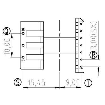 EFD-2003/EFD20臥式(7+3PIN)