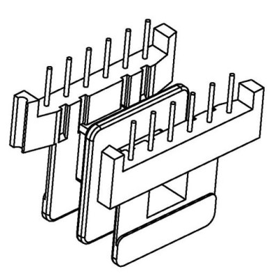 EE-33/EE33卧式(6+6PIN)
