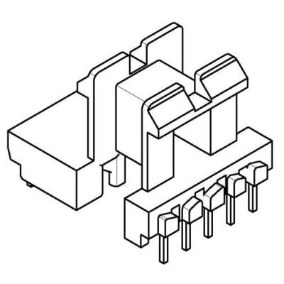 EE-2203-1/EE22卧式(5+4PIN)