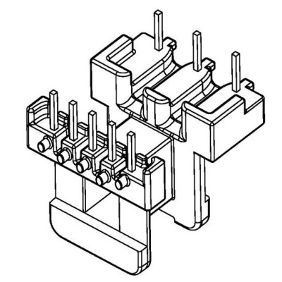 EE-1909/EE19卧式(5+2PIN)
