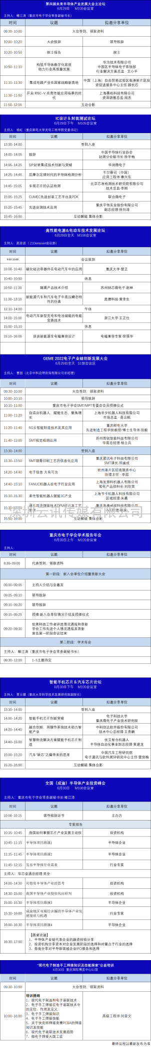 擎动芯火，智造先机 | 第四届全球半导体产业及电子技术（重庆）博览会开幕在即！