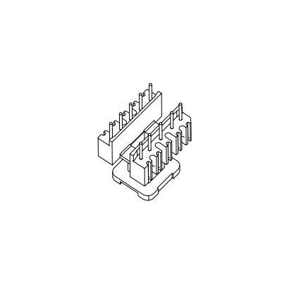 EE-1909/EE-19立式（5+5）PIN座厚