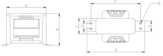 96×32 UPS Transformer