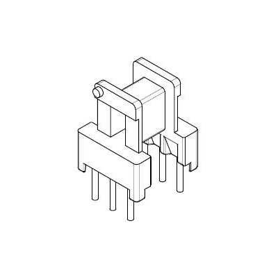 RH-EE-8.3/EE8.3卧式(3+3PIN)