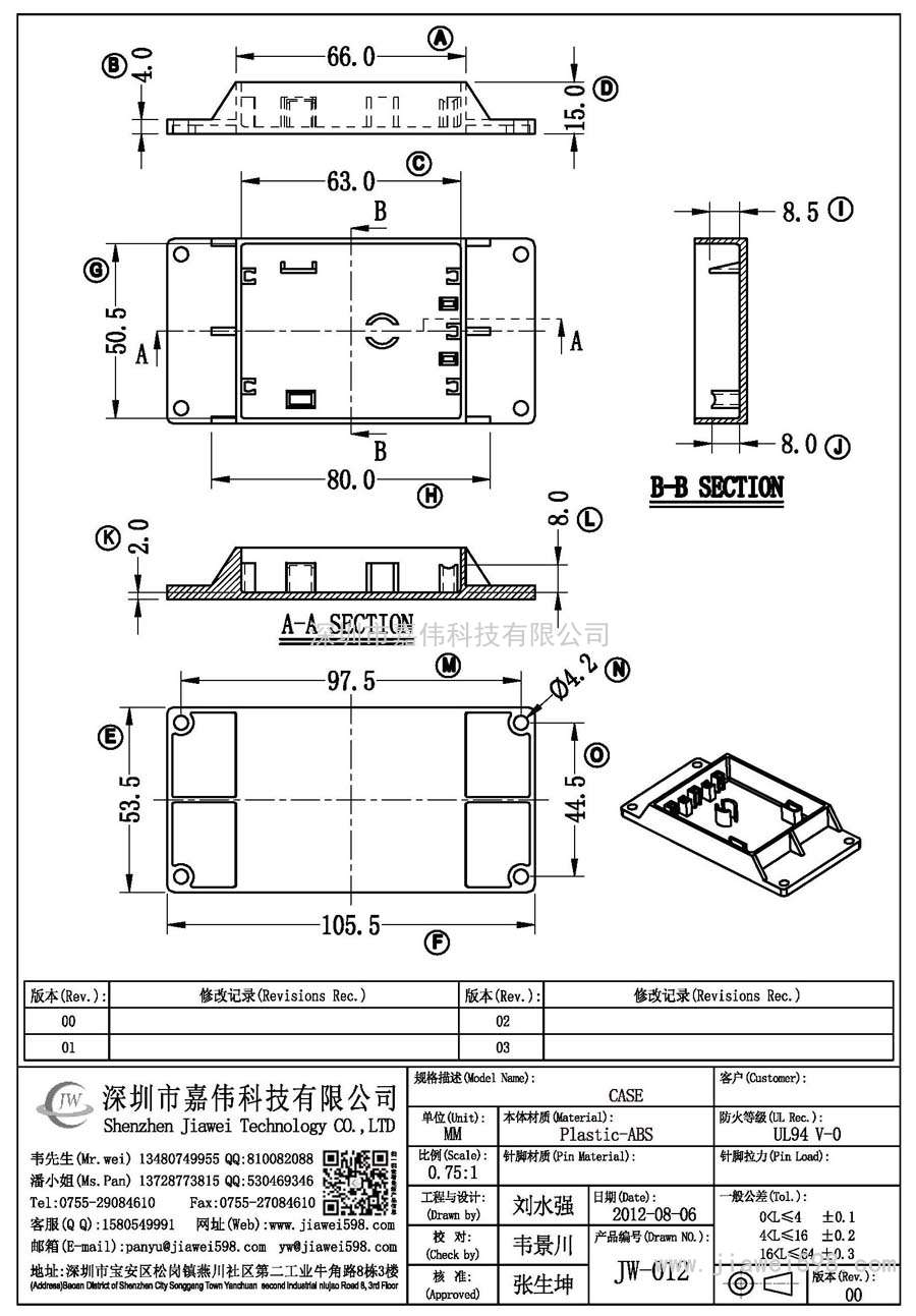 JW-012/CASE