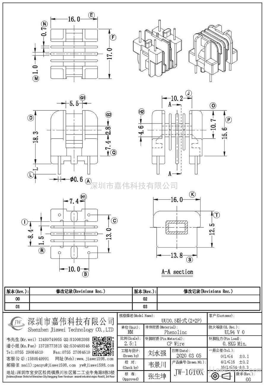 JW-1010X/UU10.5臥式(2+2P)