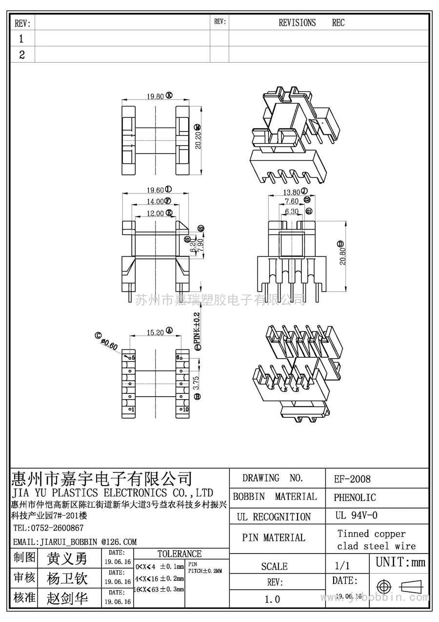 EF20(5+5)P卧式单槽/EF-2008