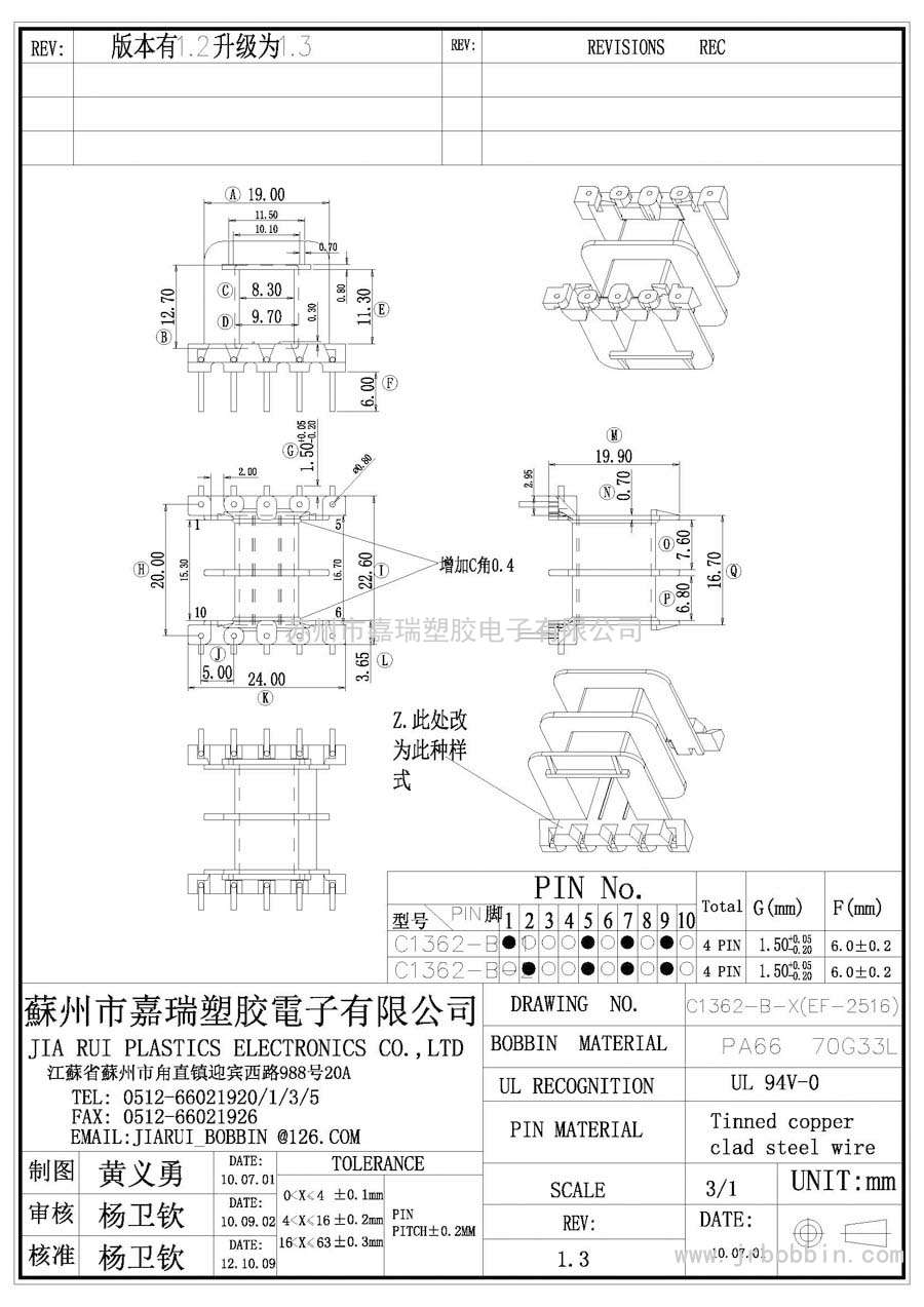 EF25(5+5)P卧式四槽/EF-2516