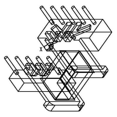 EE16(5+5)P卧式单槽/EE-1608