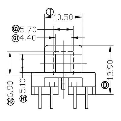 EE16(5+4)P卧式单槽/EE-1612H