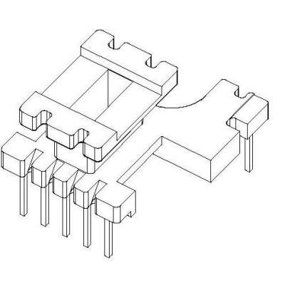 JS-1204/EE12.7立式(5+2+2PIN)