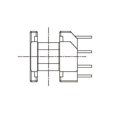 Z-1321/EPC13卧式(4+0PIN)