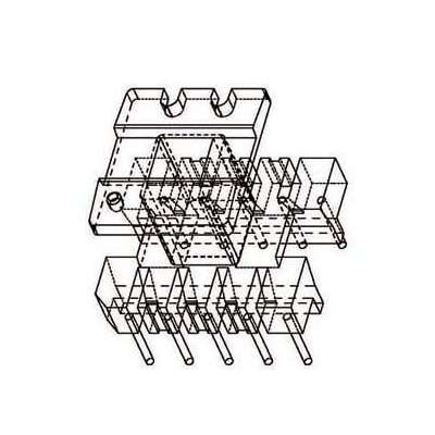 Z-1904/EE19立式(5+5PIN)