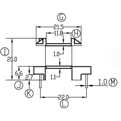 EC-2822/EC28立式(6+6PIN)