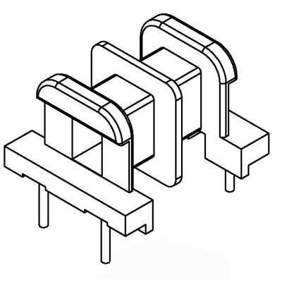 EE-1201/EE12卧式(2+2PIN)