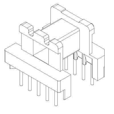 EE-1904/EE19卧式(5+5PIN)