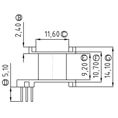 RM-0801/RM08立式(6+0PIN)