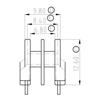 UU-9.8-4/UU9.8卧式(2+2PIN)