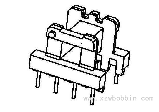 EE-19/EE19卧式(4+4PIN)