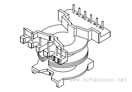 PQ-3530-2立式6+6P双槽