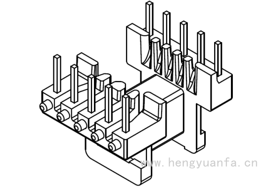 EE-1666卧式(5+5)PIN图1