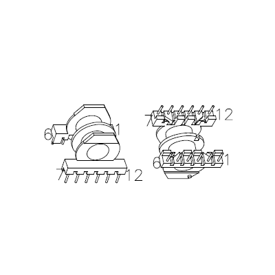 ER28（6+6)P卧双槽ER-2806-1