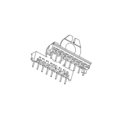 ER28（6+6)P卧式单槽ER-2831