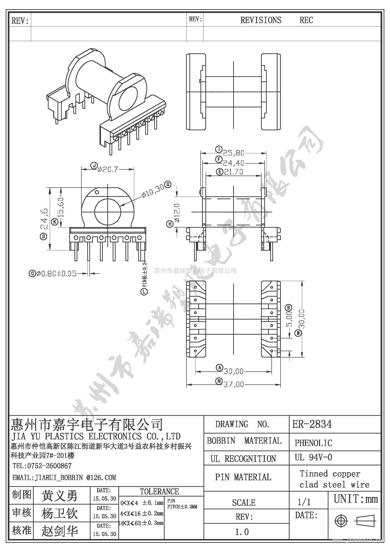 ER28（6+6)P卧式单槽ER-2834